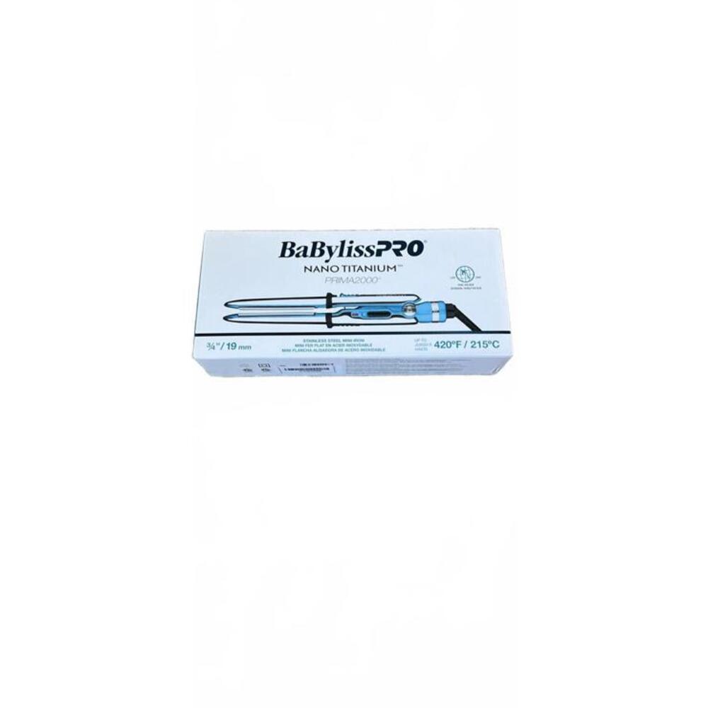 BaBylissPRO Nano Titanium Prima2000 3/4" Hair Straightener